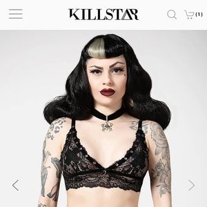 NEW WITH TAGS! KILLSTAR ETIENNE BRALET SIZE MEDIUM